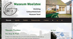 Desktop Screenshot of cultuurmuseumtexel.nl