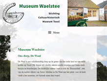 Tablet Screenshot of cultuurmuseumtexel.nl